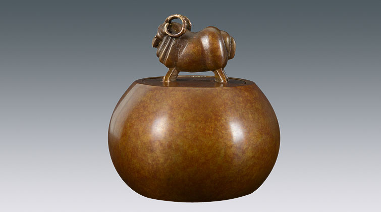 祈福臨門(mén)茶葉罐